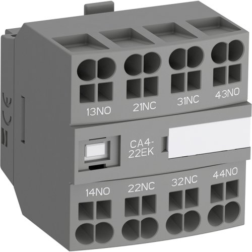 ABB Componenten Frontmontage hulp contact blok 4NO contact Voor: NF22-NF40 Push-in Spr - 1sbc100081v0014 - 20093607
