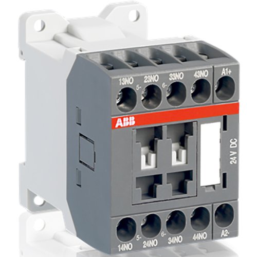 ABB Componenten Hulprelais 6A (AC15), 2NO/2NC, 24Vdc - 1sbc101018f0010 - 20092384