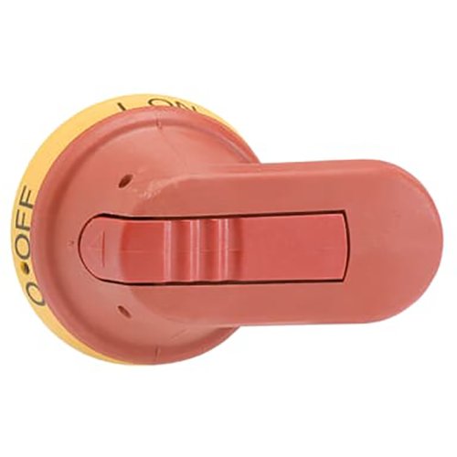 ABB Componenten Pistoolgreep, rood/geel, IP65 vergrendelbaar (te overbr.) voor OT 125A - 1scc301264f0013 - 20093921