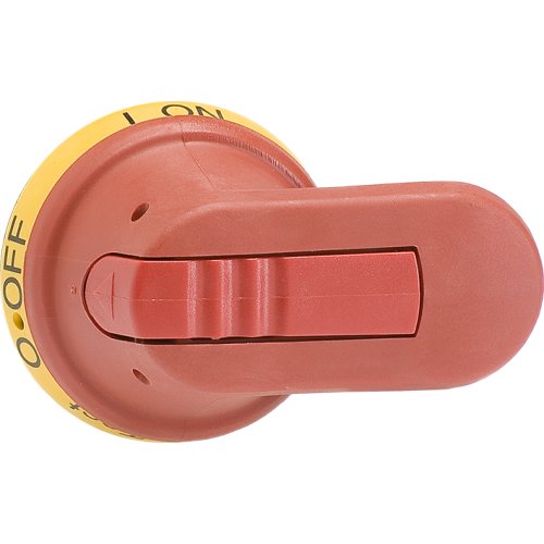 ABB Componenten Pistoolgreep, rood-geel, IP65, vergrendelbaar met teststand voor OS 30 - 1scc301267f0013 - 20094069