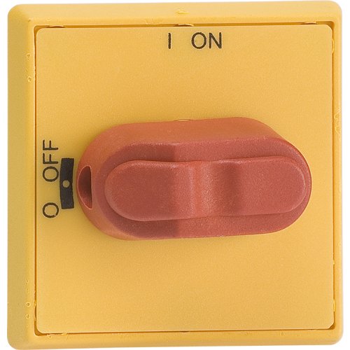 ABB Componenten Bedieningsknop, rood/geel, IP54 niet vergrendelbaar voor OT 16..80F - 1scc301419f0013 - 20095840