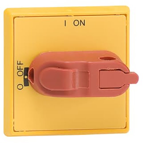 ABB Componenten Bedieningsknop, rood/geel, IP54 vergrendelbaar (niet te overbr) voor O - 1scc301421f0013 - 20095857