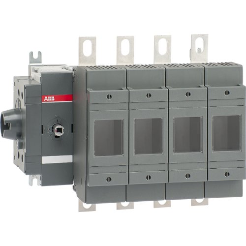 ABB Componenten Veilighedenlastscheider 4P, 200A zijbediening, DIN patronen, grotere v - 1scc311174f0013 - 20095491