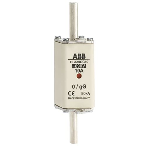 ABB Componenten Meszekering Fuseline gG = 690V, DIN0 In = 100A Ph = 8,7 W - 1scc317032f0013 - 20094515