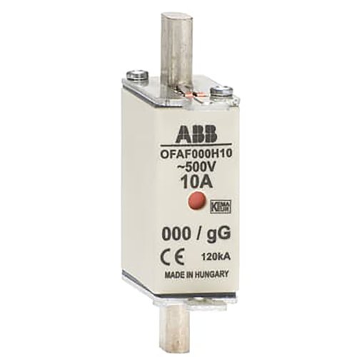 ABB Componenten Meszekering Fuseline gG 500V DIN 000 In = 100 A Ph = 6,7 W - 1scc317051f0013 - 20094241