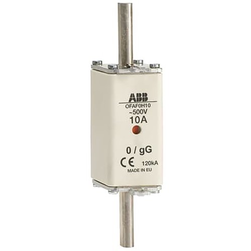 ABB Componenten Meszekering Fuseline gG 500V DIN 0 In = 6 A Ph = 1,8 W - 1scc317053f0013 - 20094244