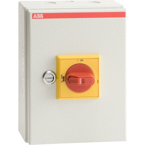 ABB Componenten WERKSCHAKELAAR 15 kW IP 65, 3P Rode knop - 1scc341204f0013 - 20094194