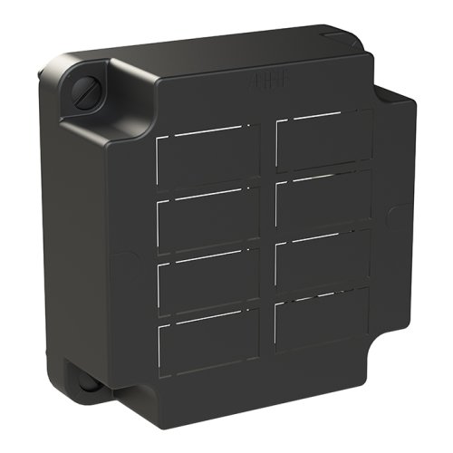 ABB Installatiedozen en -kasten Deksel 3640 Zwart tbv GST/MIDI 8 x 3-polig gerecycled kunststof - 1spa007130f8020 c - 20172362