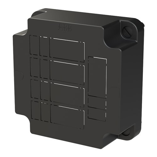 ABB Installatiedozen en -kasten Deksel 3640 Zwart tbv GST/MIDI 5 x 3-/4-/5-polig gerecycled kunststof - 1spa007130f8021 b - 20172363