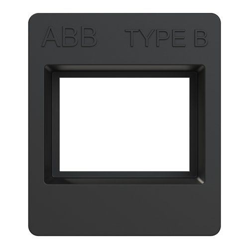 ABB Installatiedozen en -kasten Data adapter rastermaat 14,7 x 20,4  te gebruiken in 3640 datadeksel - 1spa007130f8024 a - 20172365
