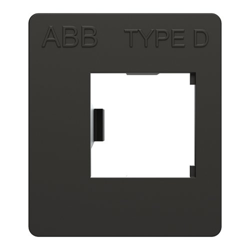 ABB Installatiedozen en -kasten Data adapter rastermaat 15,4 x 15,4 te gebruiken in 3640 datadeksel - 1spa007130f8026 a - 20172367