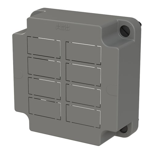 ABB Installatiedozen en -kasten Deksel 3640 tbv GST/MIDI 8 x 3-polig gerecycled kunststof - 1spa007130f9320 b - 20172370