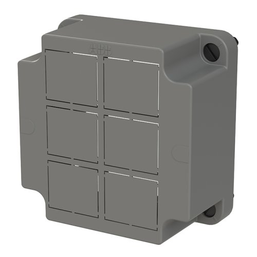 ABB Installatiedozen en -kasten Deksel 3640 uitbreekpoorten DATA 6 x uitbreekpoortDATA gerecycled kuns - 1spa007130f9322 b - 20172372