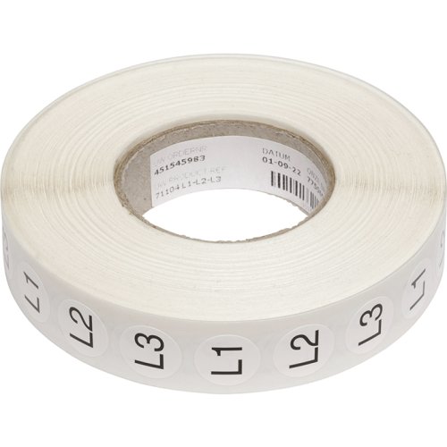 ABB Installatiedozen en -kasten L1,L2,L3 Sticker - 1spf006939f0019 - 20087542