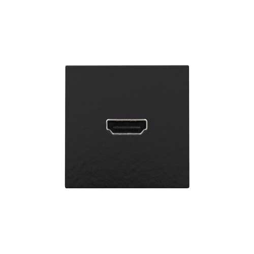 Niko Afwerkingsset met HDMI-naar-HDMI-aansluiting, piano black coated - 200 69416 foto - 20055546
