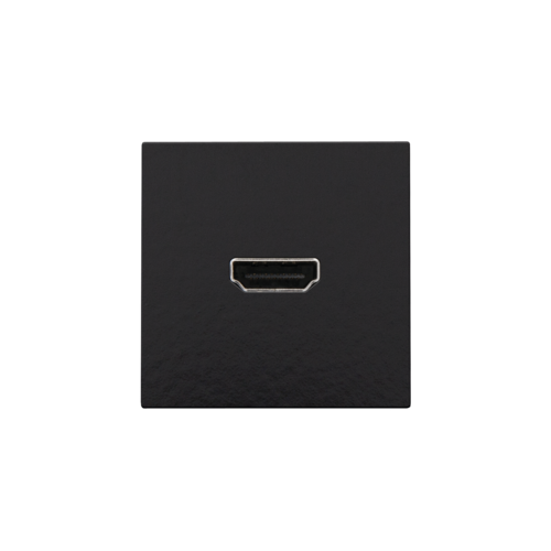 Niko Afwerkingsset met HDMI-naar-HDMI-aansluiting, piano black coated - 200 69417 foto - 20055546