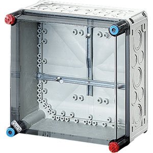 Hensel Mi kWh meterkast IP65. BM2. 300x300x170mm. Transparant deksel - 2000075 etim internet - 20010935