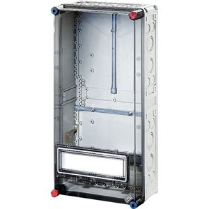 Hensel Mi kWh meterkast IP65 +extra DIN-rail. 300x600x192. Deksel+Klapvenster - 2000084 etim internet - 20010944
