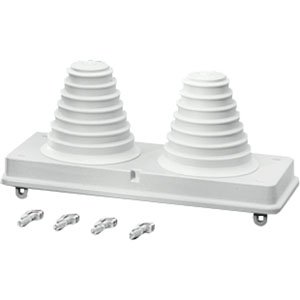 HENSEL MI montageflens diameter 2x 30mm tot 72mm MIFP72 - 20001026 etim internet - 2551397