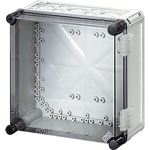 Hensel Mi Lege behuizing IP65. BM2. 300x300x170. Transparant scharnier deksel - 20001045 etim internet - 20011126