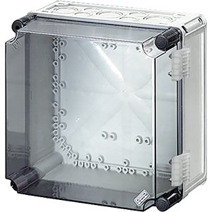 Hensel Mi Lege behuizing IP65. BM2. 300x300x214. Transparant scharnier deksel - 20001047 etim internet - 20011128