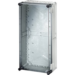 Hensel Mi Lege behuizing IP65. BM4. 300x600x170. Transparant scharnier deksel - 20001053 etim internet - 20011134