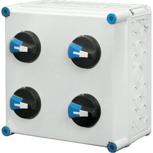 HENSEL lastschakelaarkast 4x63a 4polig 300x300 MI7264 - 20001133 etim internet - 11003325