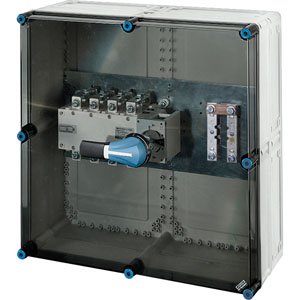Hensel Mi Netomschakelaarkast 250A. 4 polig. BM8. 600x600mm. +PE klem - 20001135 etim internet - 20011121