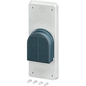 Hensel Mi Ventilatierooster Flens IP44. Breedte 300 mm. verticale montage - 20001262 etim internet - 20011142