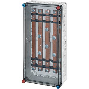 Hensel Mi Railkast voor trafo's IP65. 630A. 5 polig deelbaar. BM4. 300x600mm - 20001385 etim internet - 20010947