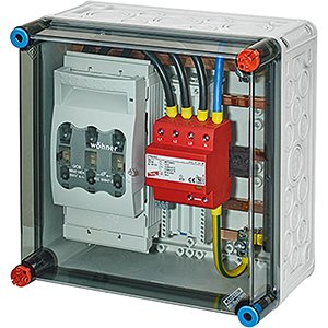 Hensel Mi OSB railsysteemkast 250A 5P. 300x300mm. OSB 50kA Type 1+2 +NH00 - 20001458 etim internet - 20011243