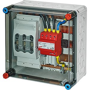 Hensel Mi OSB railsysteemkast 630A 5P. 300x300mm. OSB 50kA Type 1+2 +NH00 - 20001460 etim internet - 20011249