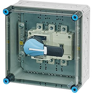 Hensel Mi Lastschakelaarkast IP65. 250A. 3 polig. BM2. 300x300. +PE/Nul klem - 20001478 etim internet - 20011093