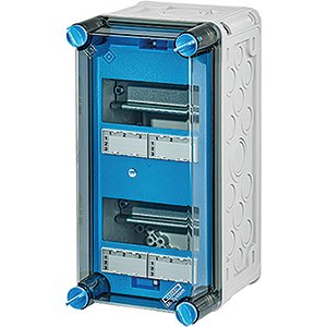 Hensel Mi Automatenbehuizing IP65. 12 module. 2x6. BM1. 150x300mm - 20001516 etim internet - 20010902