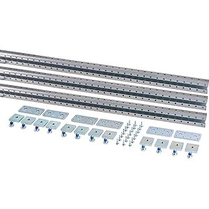 Hensel Mi U profiel Montage rail L=3x 2000 mm + railverbinders en schroeven - 20001517 etim internet - 20011213