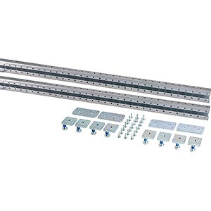 Hensel Mi U profiel Montage rail L=2x 2000 mm + railverbinders en schroeven - 20001518 etim internet - 20011212