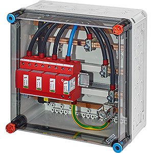 Hensel Mi OSB railsysteemkast 250A 5P. 300x300mm. OSB 100kA Type 1+2 tot 250A - 20001526 etim internet - 20011244