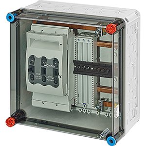 Hensel Mi OSB railsysteemkast 250A 5P. 300x300mm. excl. OSB +NH00 - 20001529 etim internet - 20011242