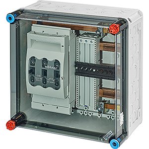 Hensel Mi OSB railsysteemkast 400A 5P. 300x300mm. excl. OSB +NH00 - 20001530 etim internet - 20011245