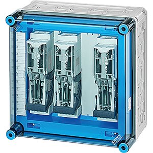 Hensel Mi Lastscheiderkast IP65. 3x125A NH000 3p op Rail 400A 5 pol. 300x300 - 20001548 etim internet - 20011005