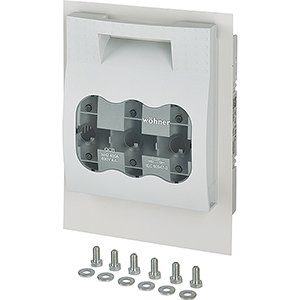 Hensel Mi Mespatroon lastscheider 400A NH2 3p voor bodemmontage - 20001567 etim internet - 20011322