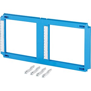 Hensel Mi Afdekking voor NH00 Lastscheiders. BM4. 600x300mm. Blauw - 20001573 etim internet - 20011165