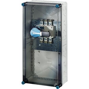 Hensel Mi Lastschakelaarkast IP65. 160A. 3 polig. BM4. 300x600. +PE/Nul klem - 2000279 etim internet - 20011110