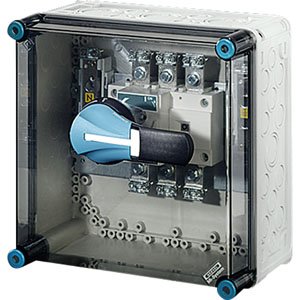 Hensel Mi Lastschakelaarkast IP65. 160A. 3 polig. BM2. 300x300. +PE/Nul klem - 2000280 etim internet - 20011094