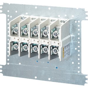 Hensel Mi Aansluitsklem 250A. 16-150 mm&sup2; Cu/Alu 5 polig. op montageplaat - 2000547 etim internet - 20011271