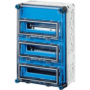 HENSEL MI modulekast 36 mod. met 3 klapdeksels MI1333 - 2000605 etim internet - 2551605