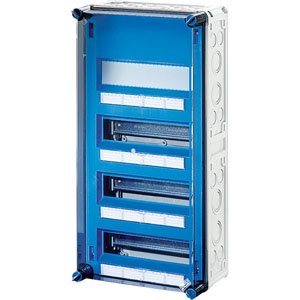 Hensel Mi Automatenbehuizing IP65. 36 mod. 3x12 +extra DIN-rail. BM4. 300x600 - 2000607 etim internet - 20010920