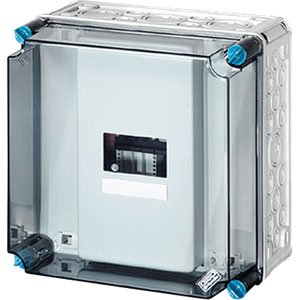 Hensel Mi Railkast met 1x Adapter 3p voor MCCB 63A Rail 400A 5p - 2000795 etim internet - 20010988