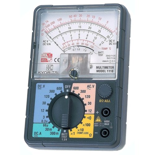 Kyoritsu Analoge Multimeter 0-600VAC/DC inclusief draagtas - 20200922141857331 1108153660 - 20037182