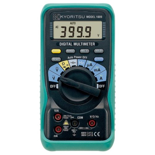 Kyoritsu Digitale Multimeter, 0-600VAC/DC, 10A AC/DC geleverd met meetsnoeren - 20200922141900034 54645762 - 20037171